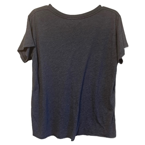 Wildfox Dark Gray V-Neck "EARTH" T-Shirt Women's Small NWT - Picture 2 of 7